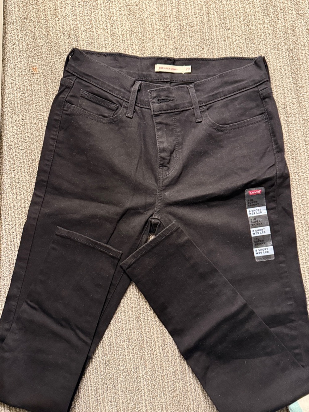 Levi's Black Slim-Fit Jeans